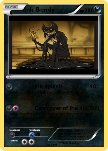 Pokemon Ink Bendy