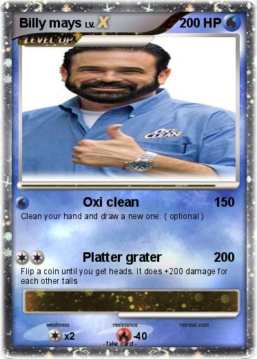 Pokemon Billy mays