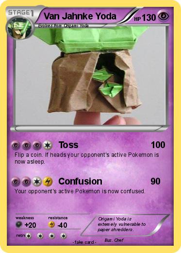 Pokemon Van Jahnke Yoda