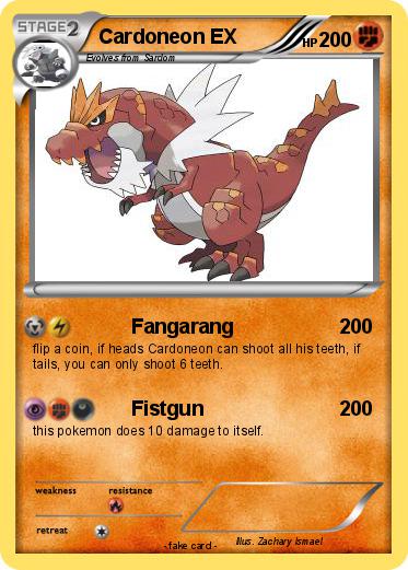 Pokemon Cardoneon EX