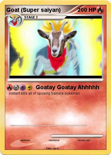 Pokemon Goat (Super saiyan)