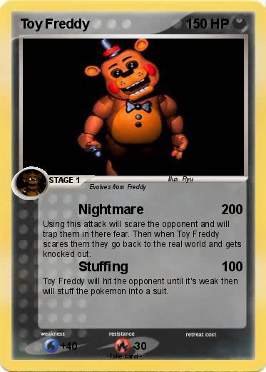 Pokemon Toy Freddy