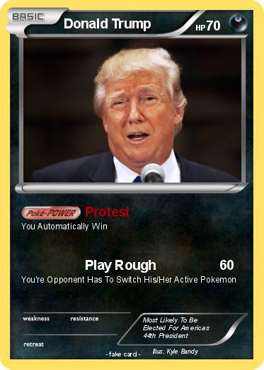 Pokemon Donald Trump