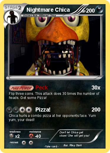 Pokemon Nightmare Chica
