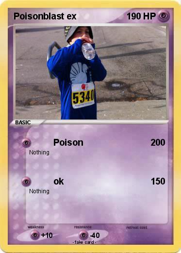 Pokemon Poisonblast ex