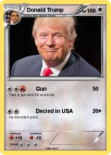 Pokemon Donald Trump