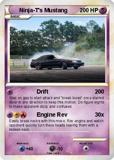 Pokemon Ninja-T's Mustang