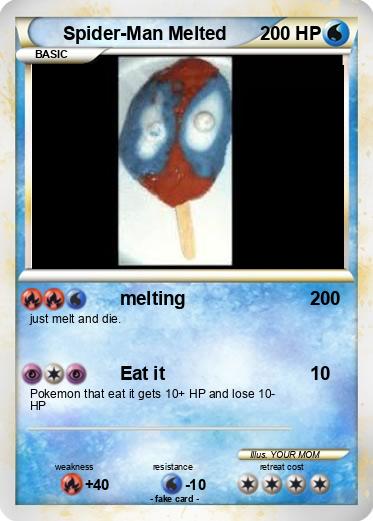 Pokemon Spider-Man Melted
