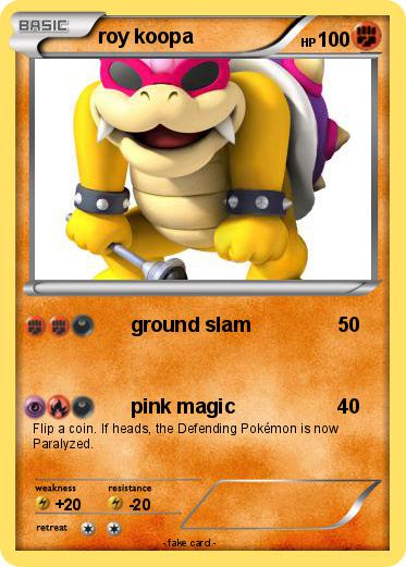 Pokemon roy koopa