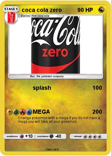 Pokemon coca cola zero