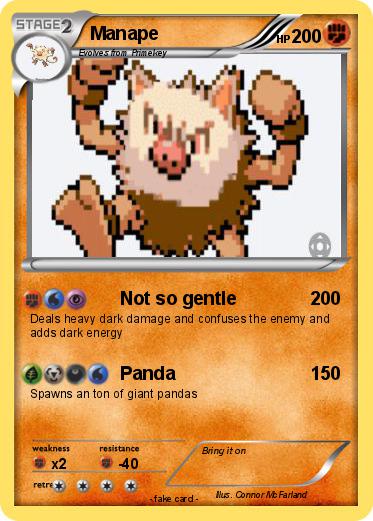 Pokemon Manape