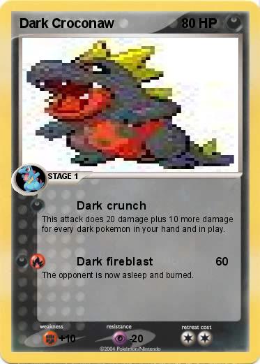 Pokemon Dark Croconaw