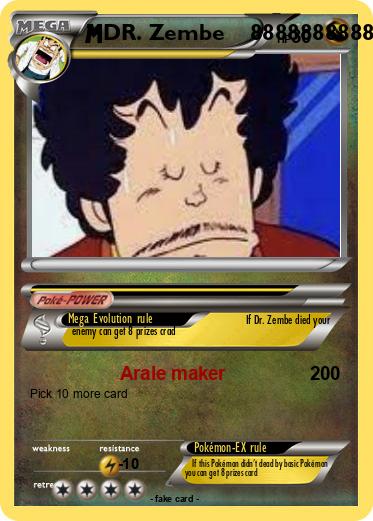 Pokemon DR. Zembe    8888888888888888888888888888888888888888888888