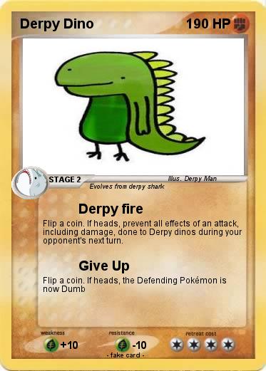 Pokemon Derpy Dino