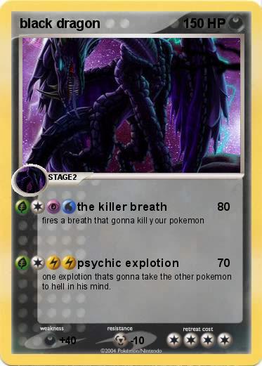 Pokemon black dragon