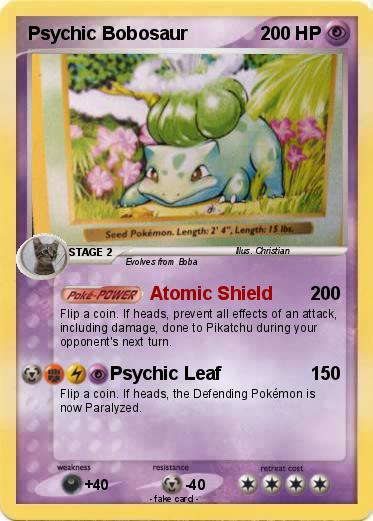 Pokemon Psychic Bobosaur