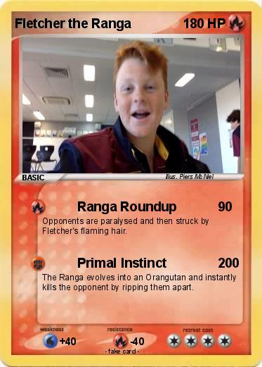 Pokemon Fletcher the Ranga