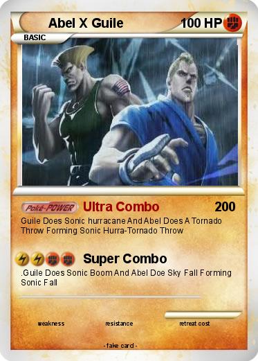 Pokemon Abel X Guile
