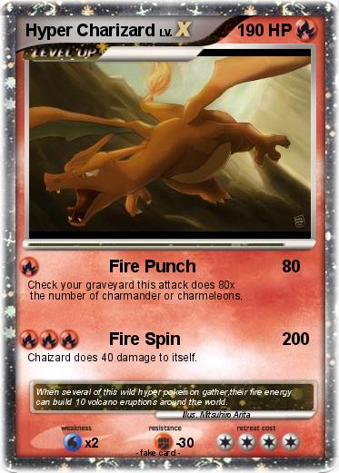 Pokemon Hyper Charizard