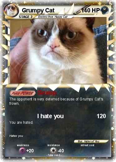 Pokemon Grumpy Cat