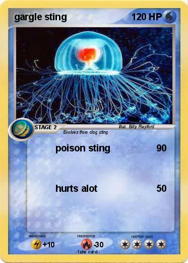 Pokemon gargle sting