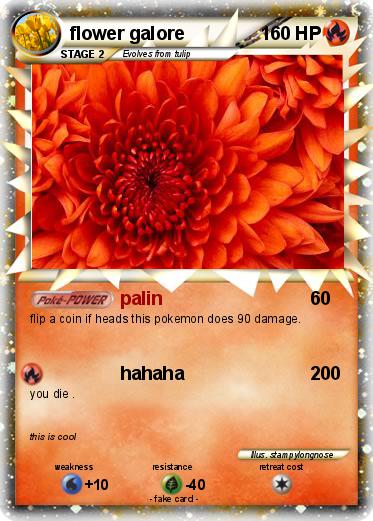 Pokemon flower galore