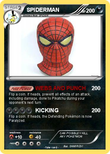 Pokemon SPIDERMAN