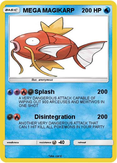 Pokemon MEGA MAGIKARP
