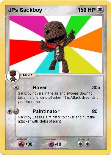 Pokemon JPs Sackboy