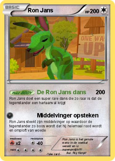 Pokemon Ron Jans