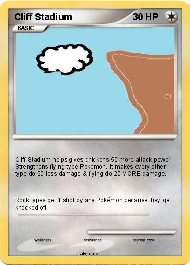 Pokemon Cliff Stadium