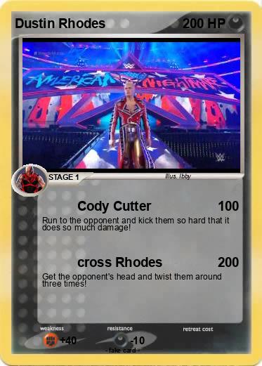 Pokemon Dustin Rhodes