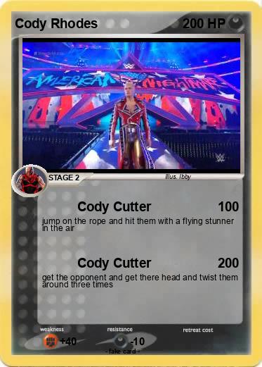 Pokemon Cody Rhodes
