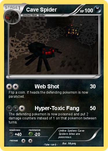 Pokemon Cave Spider