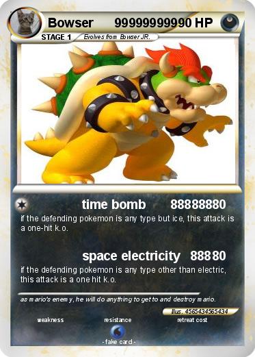 Pokemon Bowser      999999999