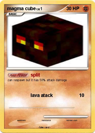 Pokemon magma cube
