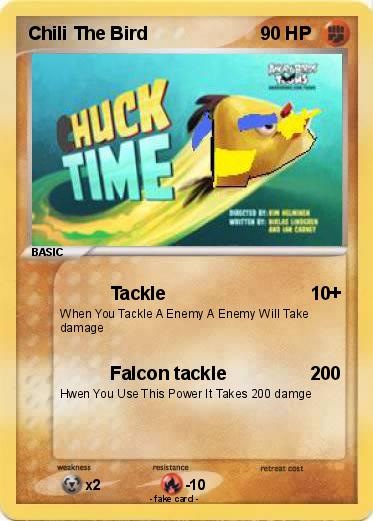 Pokemon Chili The Bird