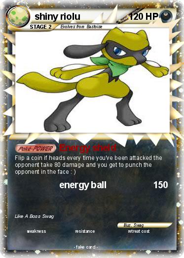 Pokemon shiny riolu