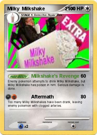 Pokemon Milky  Milkshake               2100