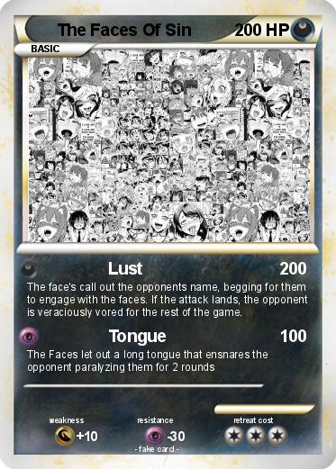 Pokemon The Faces Of Sin