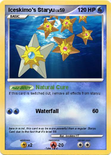 Pokemon Iceskimo's Staryu