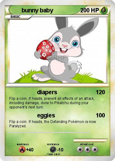 Pokemon bunny baby