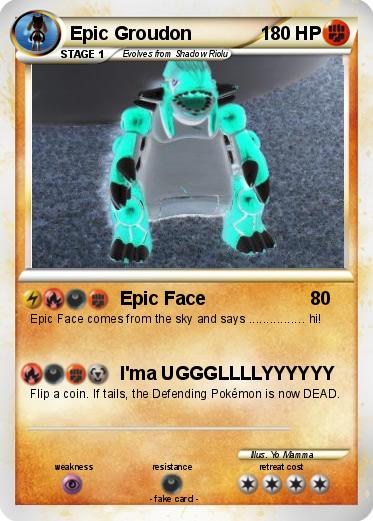 Pokemon Epic Groudon