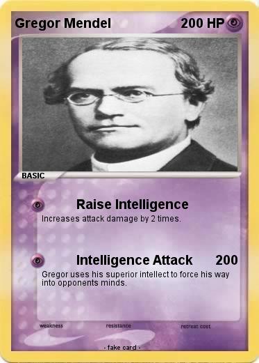 Pokemon Gregor Mendel