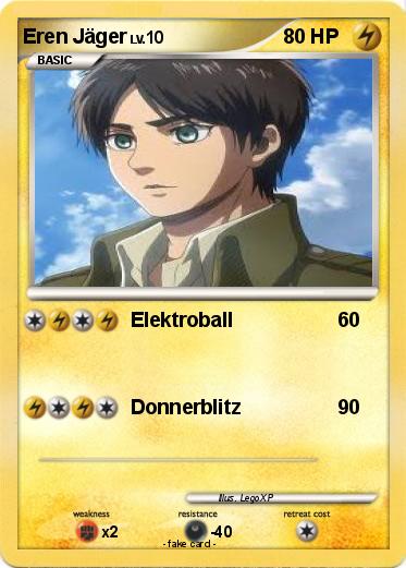 Pokemon Eren Jäger