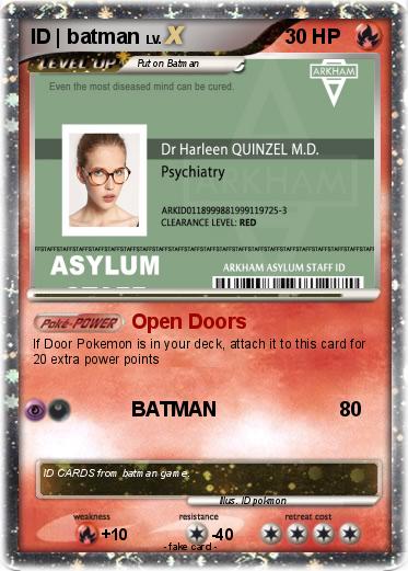 Pokemon ID | batman