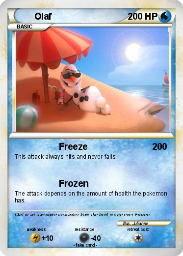 Pokemon Olaf