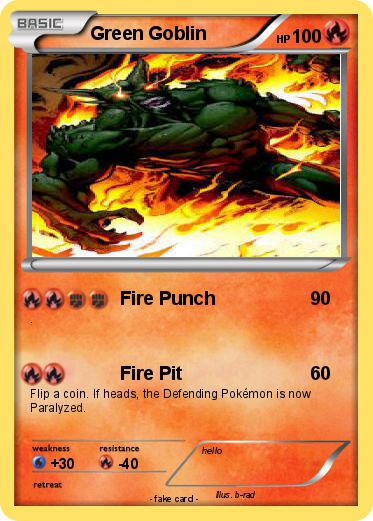 Pokemon Green Goblin