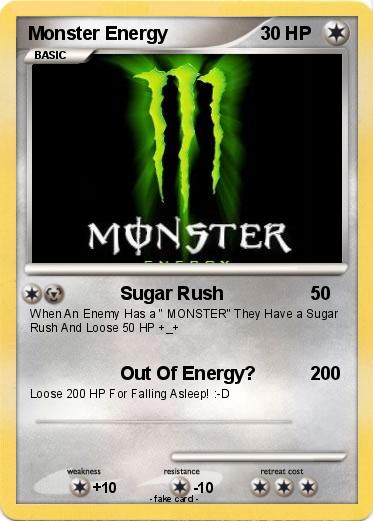 Pokemon Monster Energy