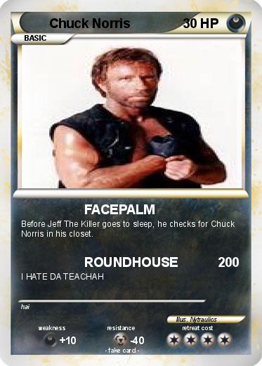 Pokemon Chuck Norris